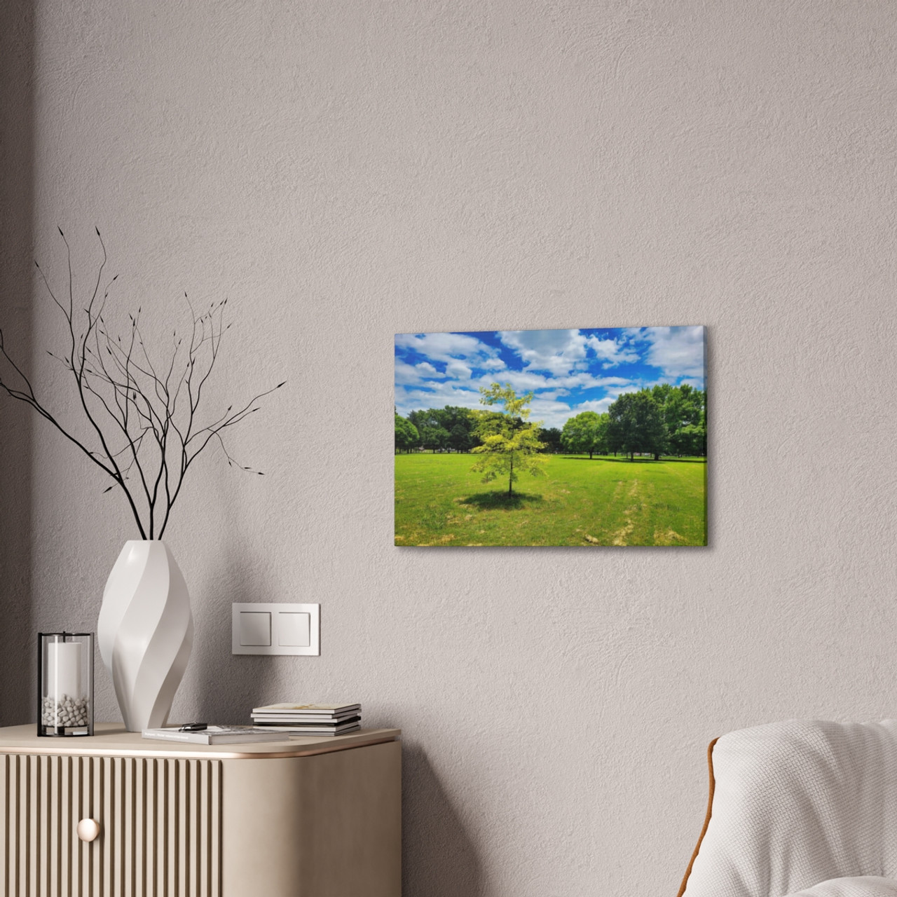 Sunny Day - Stretched Canvas Print