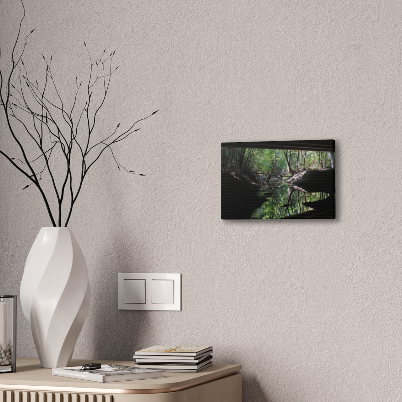 Under the Bridge - Stretched Canvas Print