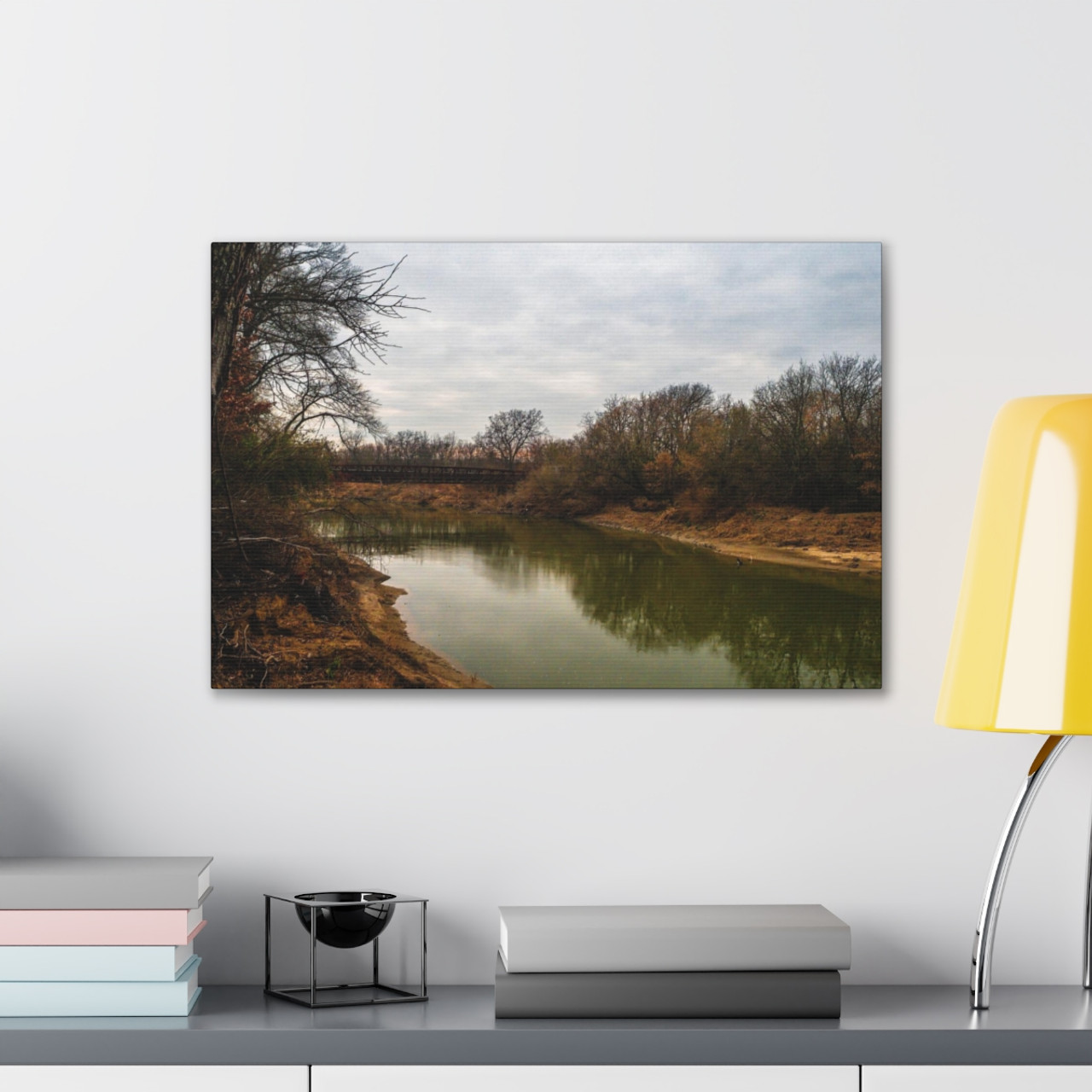 Banks of the Trinity - Stretched Canvas Print