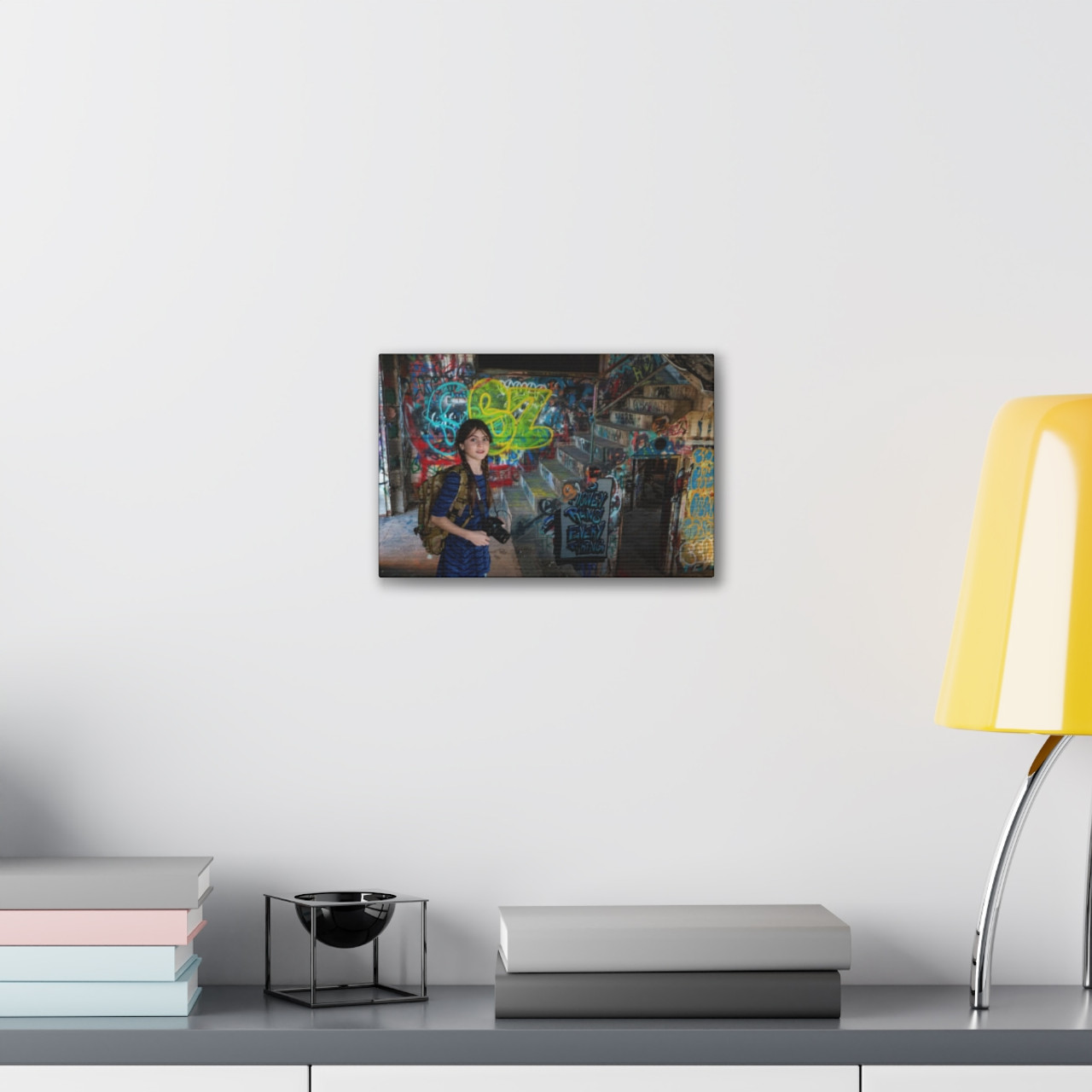 The Return of Adventure Girl - Stretched Canvas Print