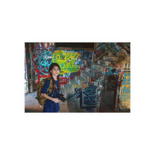 The Return of Adventure Girl - Photographic Print