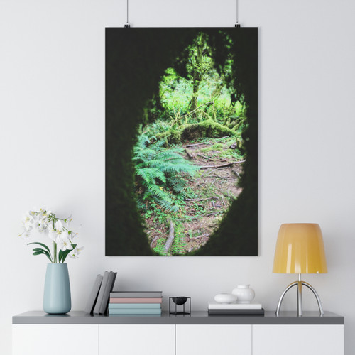 Secret Window - Giclee-Printed Fine Art Photographic Print on Museum Grade Paper