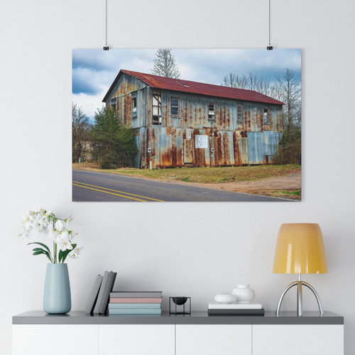 Rusting Repository - Giclee-Printed Fine Art Photographic Print on Museum Grade Paper