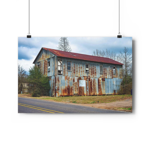 Rusting Repository - Giclee-Printed Fine Art Photographic Print on Museum Grade Paper