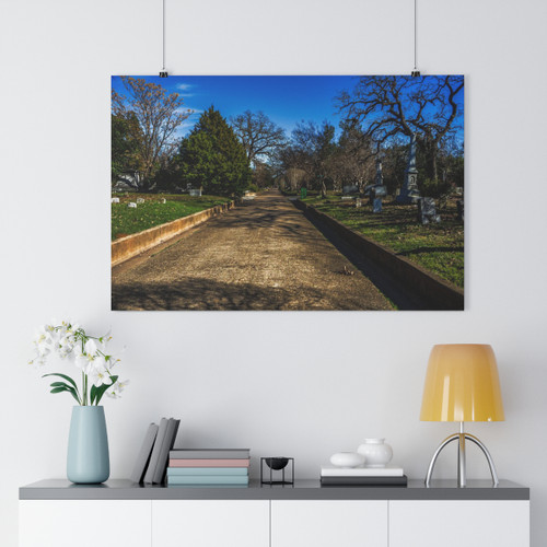 Memorial Road - Giclee-Printed Fine Art Photographic Print on Museum Grade Paper