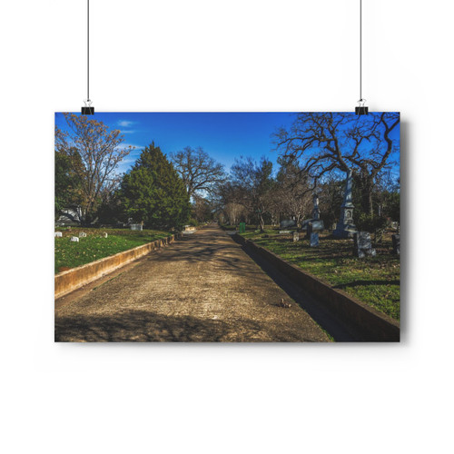 Memorial Road - Giclee-Printed Fine Art Photographic Print on Museum Grade Paper