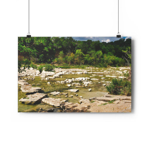 Paluxy River - Giclee-Printed Fine Art Photographic Print on Museum Grade Paper