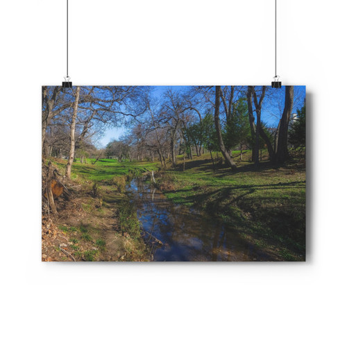 Reverchon Park - Giclee-Printed Fine Art Photographic Print on Museum Grade Paper