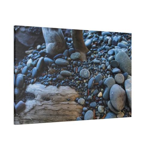 Rock Beats Paper - Stretched Canvas Print