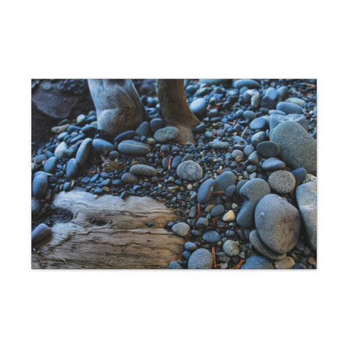 Rock Beats Paper - Stretched Canvas Print