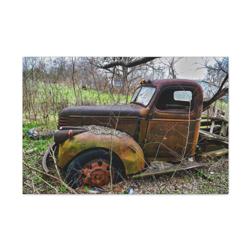 Retired - Stretched Canvas Print