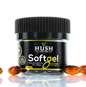 HUSH | Kratom Soft gel Extract | 15mg