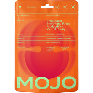 MOJO | Brain Boost Gummies | Strawberry Tangerine MOJO | Brain Boost Gummies | Strawberry Tangerine