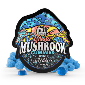 TreHouse | Blue Raspberry | Mushroom Gummies