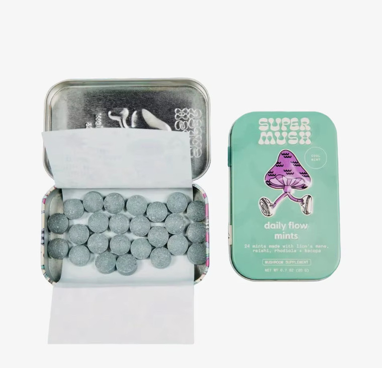 Super Mush Daily Flow Mints Super Mush Daily Flow Mints