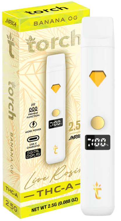 Torch | Live Rosin THC-A Blend | 2.5g