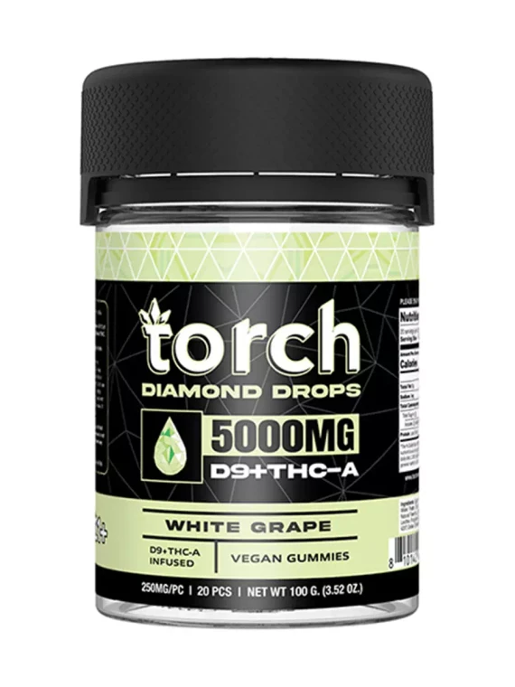Torch | Diamond Drop Gummies - High Potency Edibles | 5,000mg
