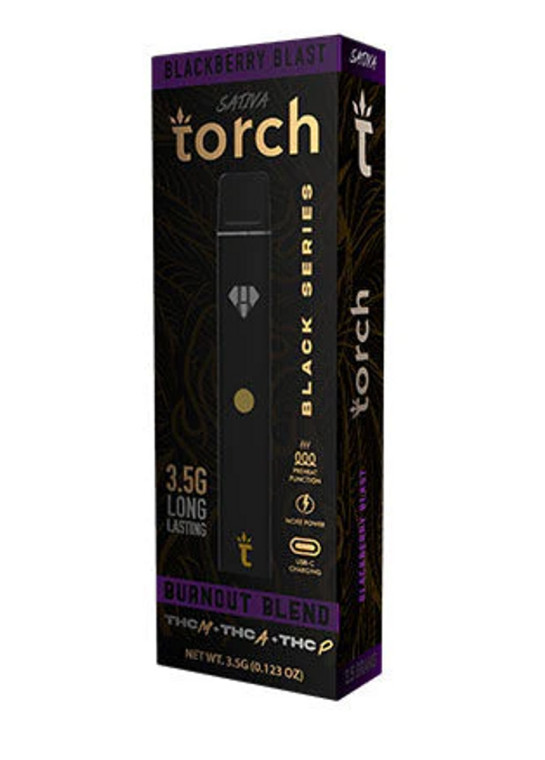 Torch Black Berry blast black series 3.5g sold by acadia canna and kratom