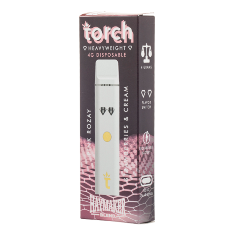 Torch Heavyweight Pink Rozay & Strawberries & Cream 4g (Hybrid)