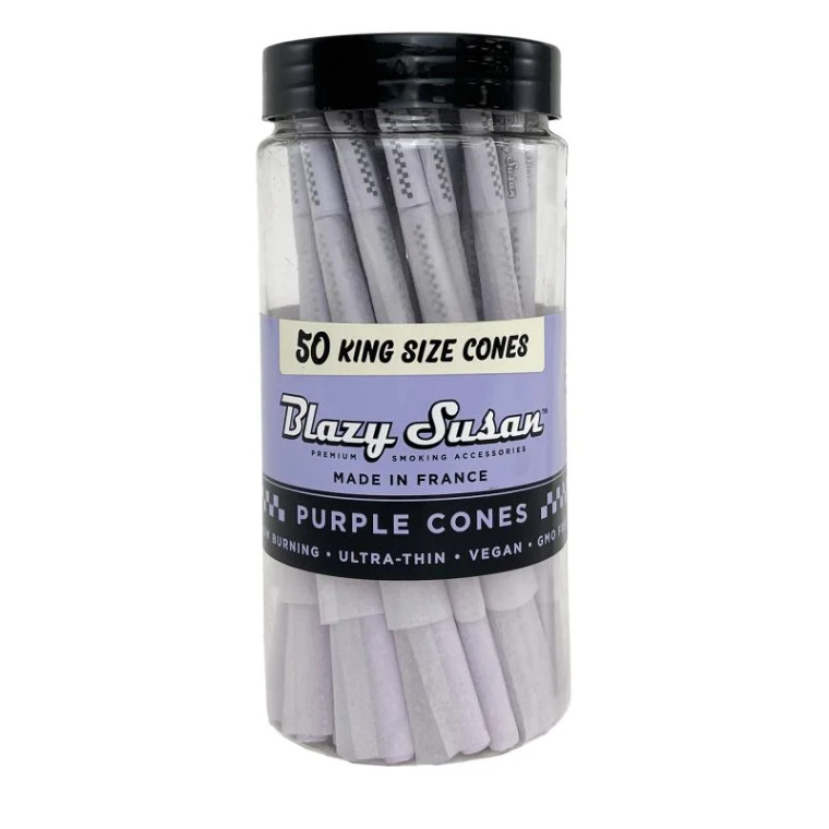 Purple King Sized Pre Rolled Cones – 50 Count