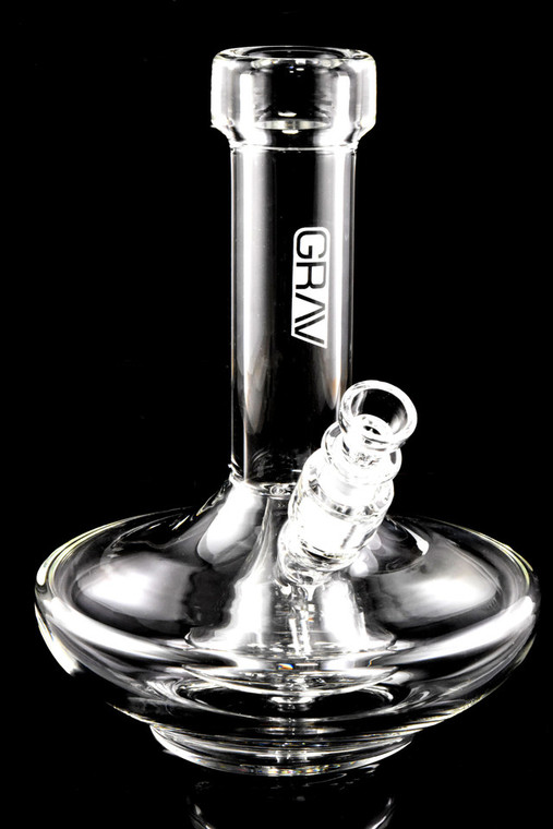 Grav small wide base Water Pipe