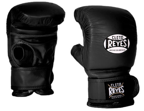 Cleto Reyes Leather Boxing Bag Gloves with Hook and Loop