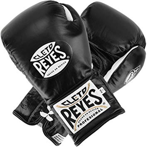 Cleto Reyes Official Safetec Gloves Black 10 OZ Cleto Reyes Official Safetec Gloves Black 10 OZ