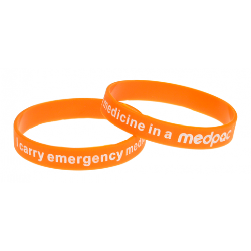 medpac wristband food allergy wristband - Main Image