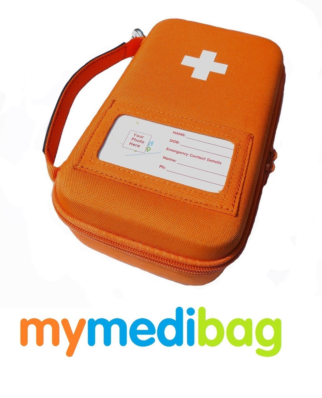 mymedibag Large – Hard-Shell Insulated Medication Organizer