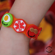 Let's continue to raise food allergy awareness together, one wrist at a time.