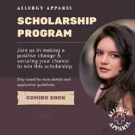 Introducing Allergy Apparel's College Scholarship Opportunities