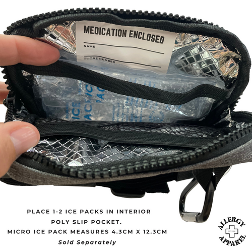 MICRO MEDICAL ICE PACK Allergy Apparel™, LLC