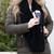 Convertible Infinity Scarf with Pocket, Cozy Black