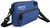 navy Breezy Mega temperature controlled EpiPen case with shoulder strap and front zip pocket