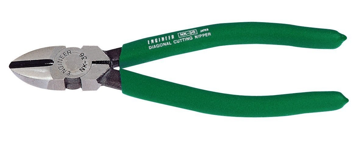 diagonal side cutters – ENGINEER NK-36 - PreciseHandTools.com
