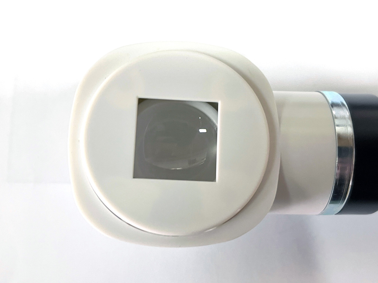 Loupe Compacte 10x Grossissement, Cadre Argenté, Pour Inspection De Timbres Et Pièces
