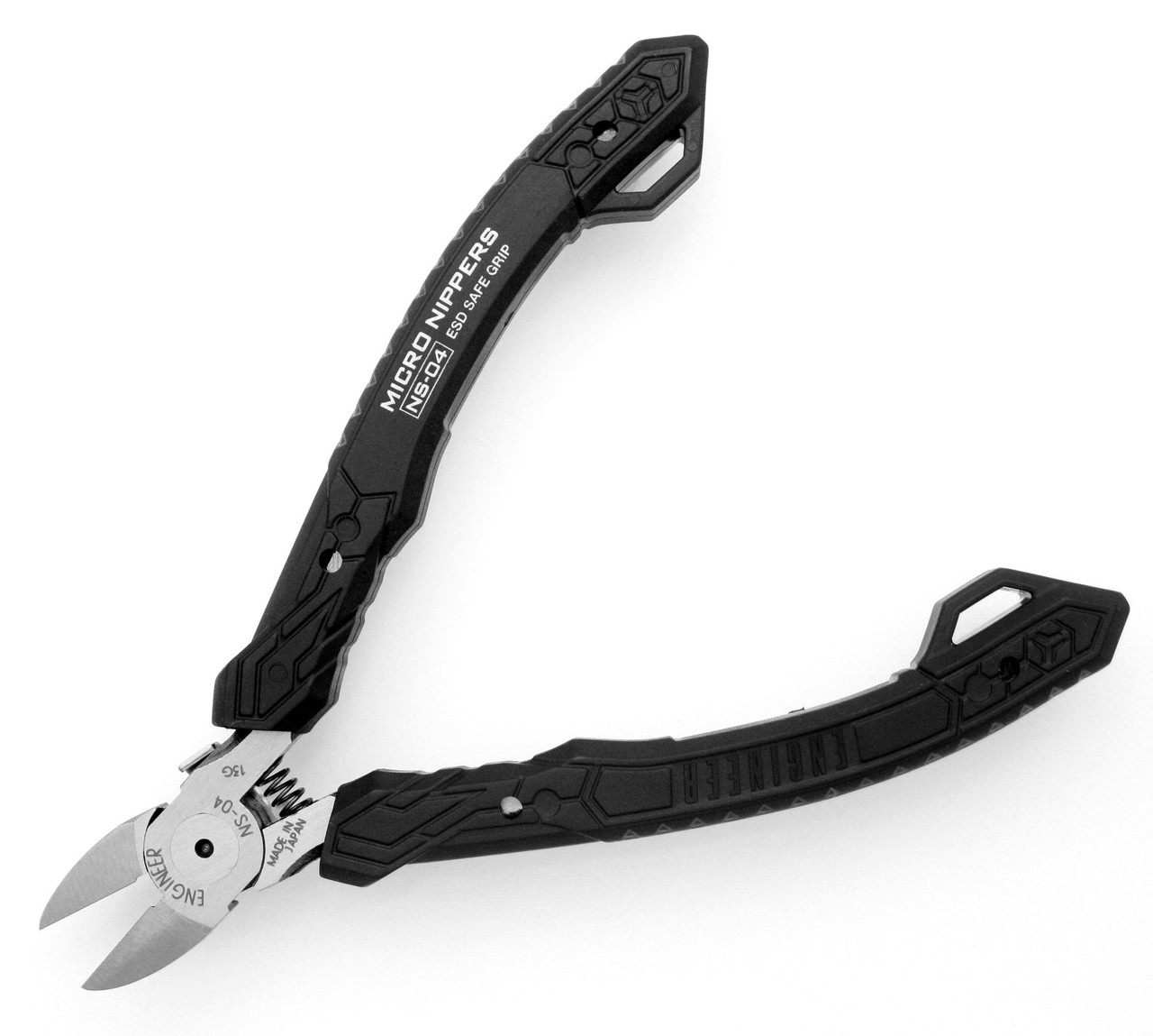 NS-04 mini side cutters (ESD safe) - PreciseHandTools.com