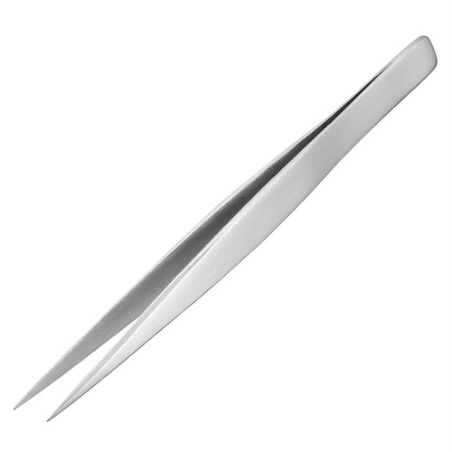 PT-02 fine pointed tweezers (stainless steel, 150mm)