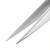 PT-01 fine pointed tweezers (stainless steel, 125mm)