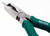 PZ-58 neji-saurus screw pliers (combi style, green)