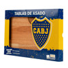 Regalando Pasión Tabla de Eucalipto Escudo Boca Juniors Grabada con Láser Sin Color, 20 cm x 30 cm