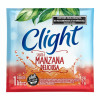 Clight Jugo Manzana Deliciosa Jugo en Polvo Delicioso Sabor a Manzana Sin Azúcar, 7 g (20 Unidades)