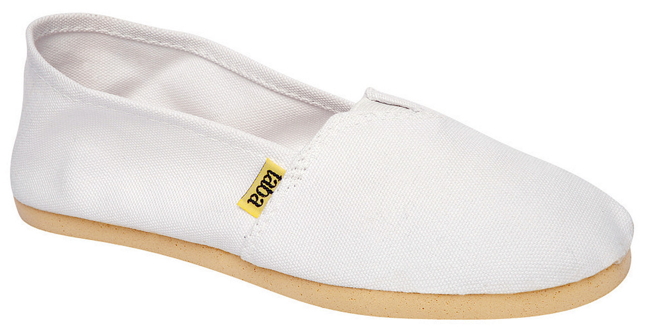 Esparteñas Zapatillas Esparto Hombre Blancas Alpargatas Cuña Piel