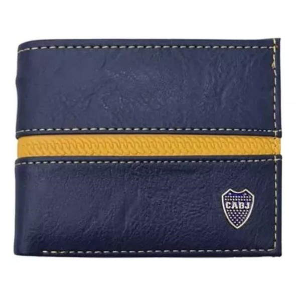 Boca Juniors Billetera De Hombre De Cuero Producto Oficial, (12 cm x 9 cm) Boca Juniors Billetera De Hombre De Cuero Producto Oficial, (12 cm x 9 cm)