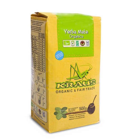 Kraus Yerba Mate Orgánica, 500 g