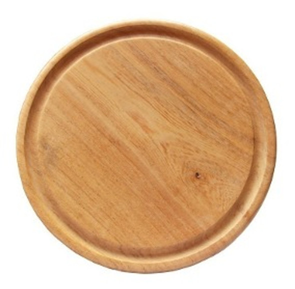 Plato de Madera para BBQ, 24 cm / 9.44" de diámetro