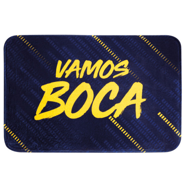 Alfombra Baño Boca Juniors Vamos Boca Alfombra de Baño Extra Suave y Antideslizante, 60 cm x 40 cm