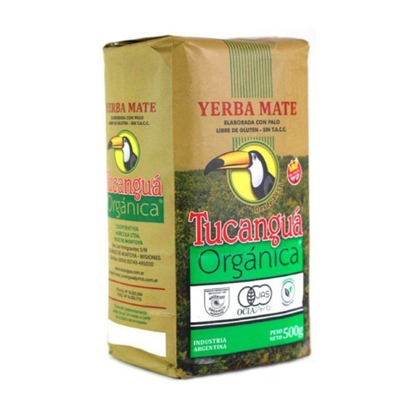 Tucanguá Yerba Mate Certificada Orgánica Envejecido 24 Meses, 500 g