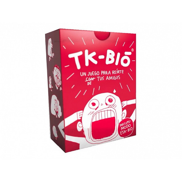 Tk-Bió: Juego de Naipes de Humor, Divertido Juego de Cartas de Fiesta para Adolescentes y Adultos por Poppular (Español)