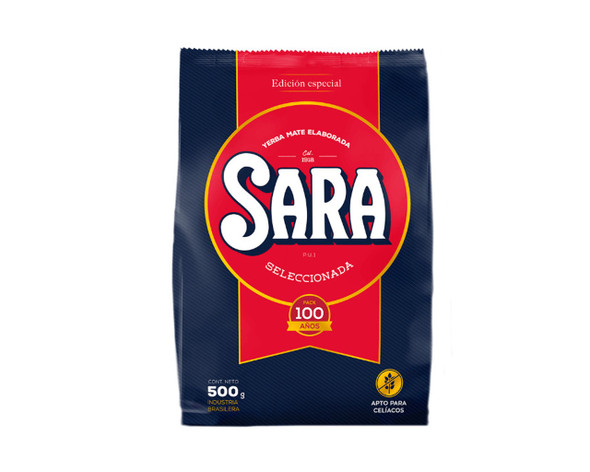 Sara Yerba Mate Edición Especial 100 Años, 500 g